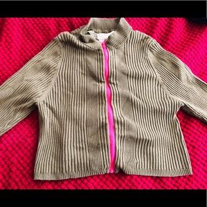 Nicki Minaj Cropped zip up sweat shirt